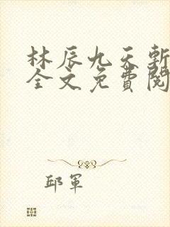 林辰九天斩神诀全文免费阅读笔趣阁封面