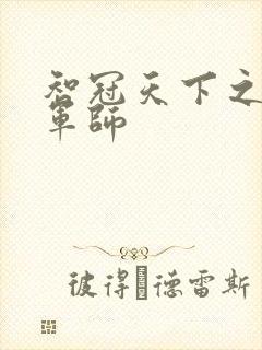 智冠天下之风流军师封面