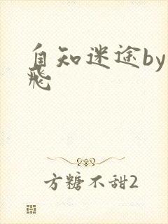 自知迷途by二飞封面