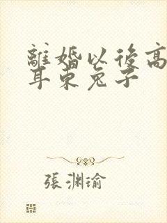 离婚以后高干 耳东兔子