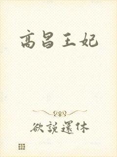 高昌王妃封面