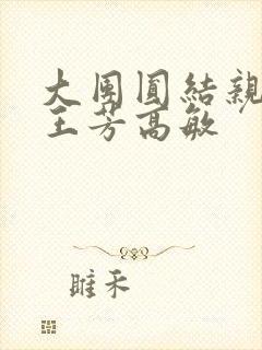 大团圆结亲情会王芳高敏