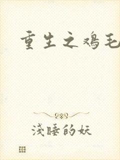 重生之鸡毛蒜皮