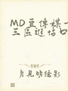 MD豆传媒一二三区进站口