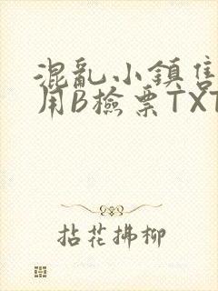 混乱小镇售票员用B检票TXT