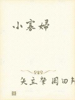 小寡妇