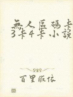 无人区码卡二卡3卡4卡小说