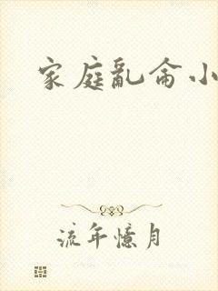 家庭乱仑小说