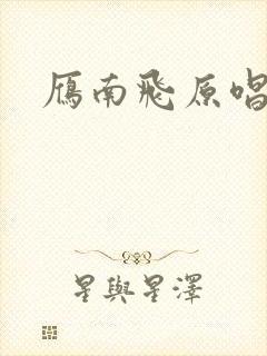 雁南飞原唱封面