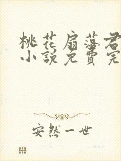 桃花扇落君不还小说免费完整版