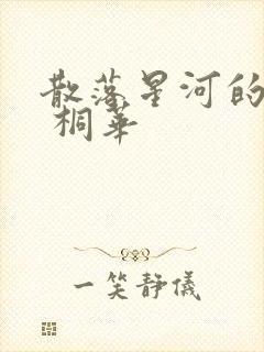 散落星河的记忆 桐华