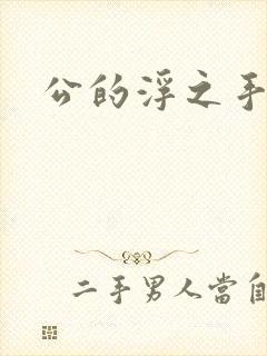 公的浮之手中字封面