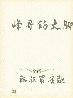 峰哥的大脚