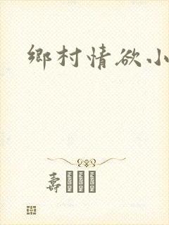 乡村情欲小说封面