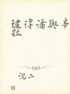 彼得潘与辛德瑞拉