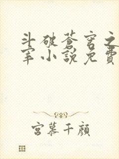 斗破苍穹之大主宰小说免费阅读全文封面