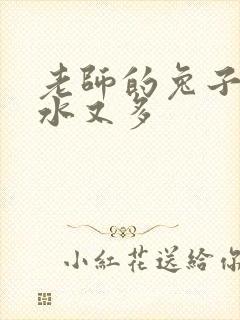 老师的兔子又软水又多