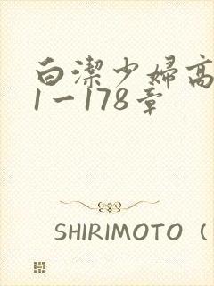 白洁少妇高义第1一178章