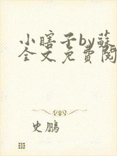 小瞎子by苏软全文免费阅读