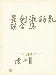最刺激的乱惀小说合集
