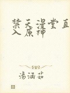 禁天漫堂直接进入原神