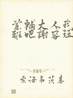 首辅大人我们和离吧谢容珏封面