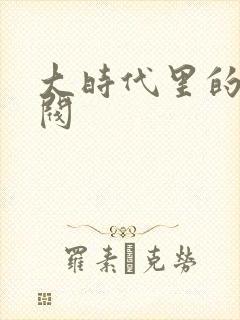 大时代里的小军阀封面