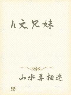 h文兄妹封面