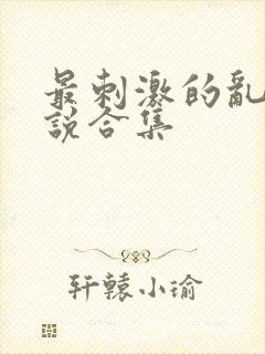 最刺激的乱岳小说合集