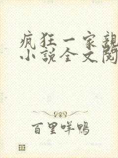 疯狂一家亲陈雪小说全文阅读封面