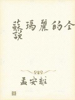 苏玛丽的全部小说