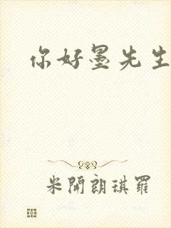 你好墨先生
