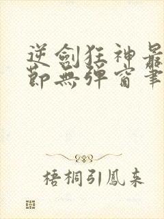 逆剑狂神最新章节无弹窗笔趣阁封面