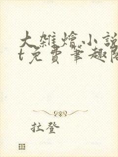 大杂烩小说txt免费笔趣阁