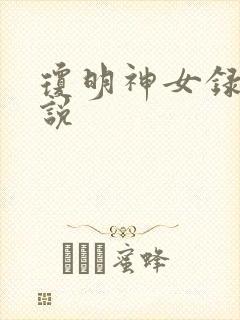琼明神女录 小说封面