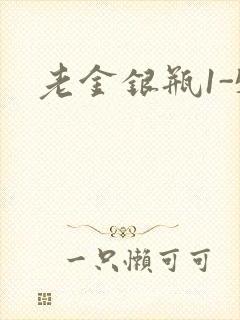 老金银瓶1-5封面