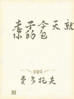 老子今天就要开你的包封面