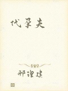 代孕夫封面
