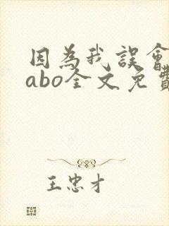 因为我误会glabo全文免费阅读封面