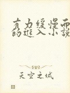 有力缓慢而坚定的进入小说