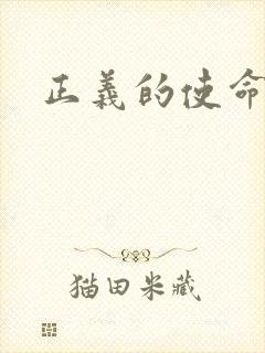 正义的使命小说