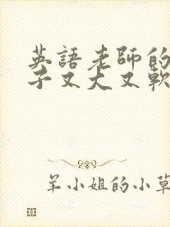 英语老师的小兔子又大又软