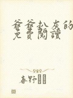 爷爷扒灰的小说免费阅读