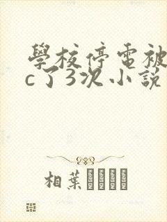 学校停电被同桌c了3次小说