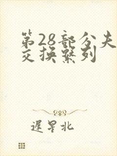 第28部分夫妇交换系列