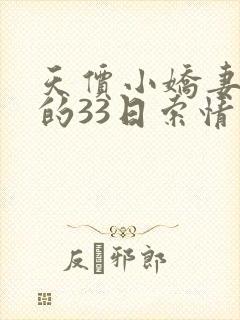 天价小娇妻总裁的33日索情封面