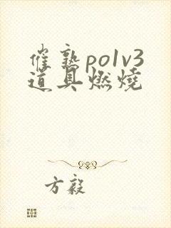 催熟po1v3道具燃烧