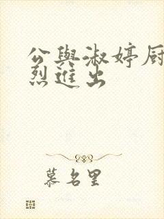 公与淑婷厨房猛烈进出