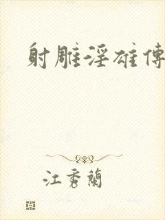 射雕淫雄传封面