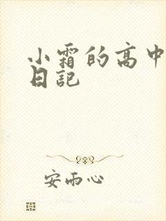 小霜的高中成长日记